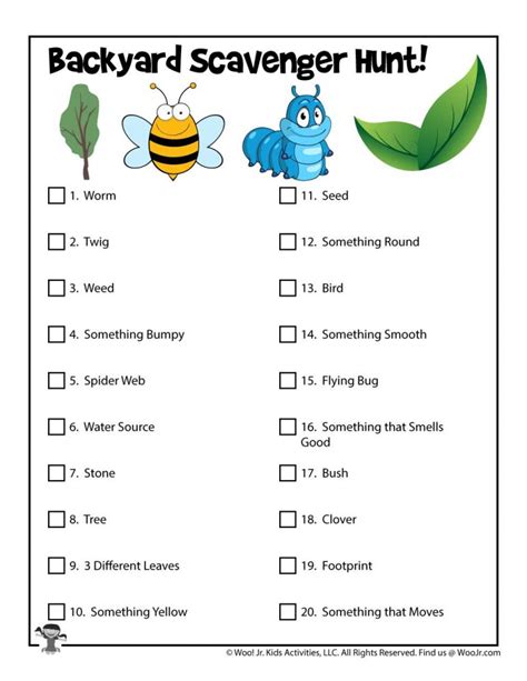 scavenger hunt games